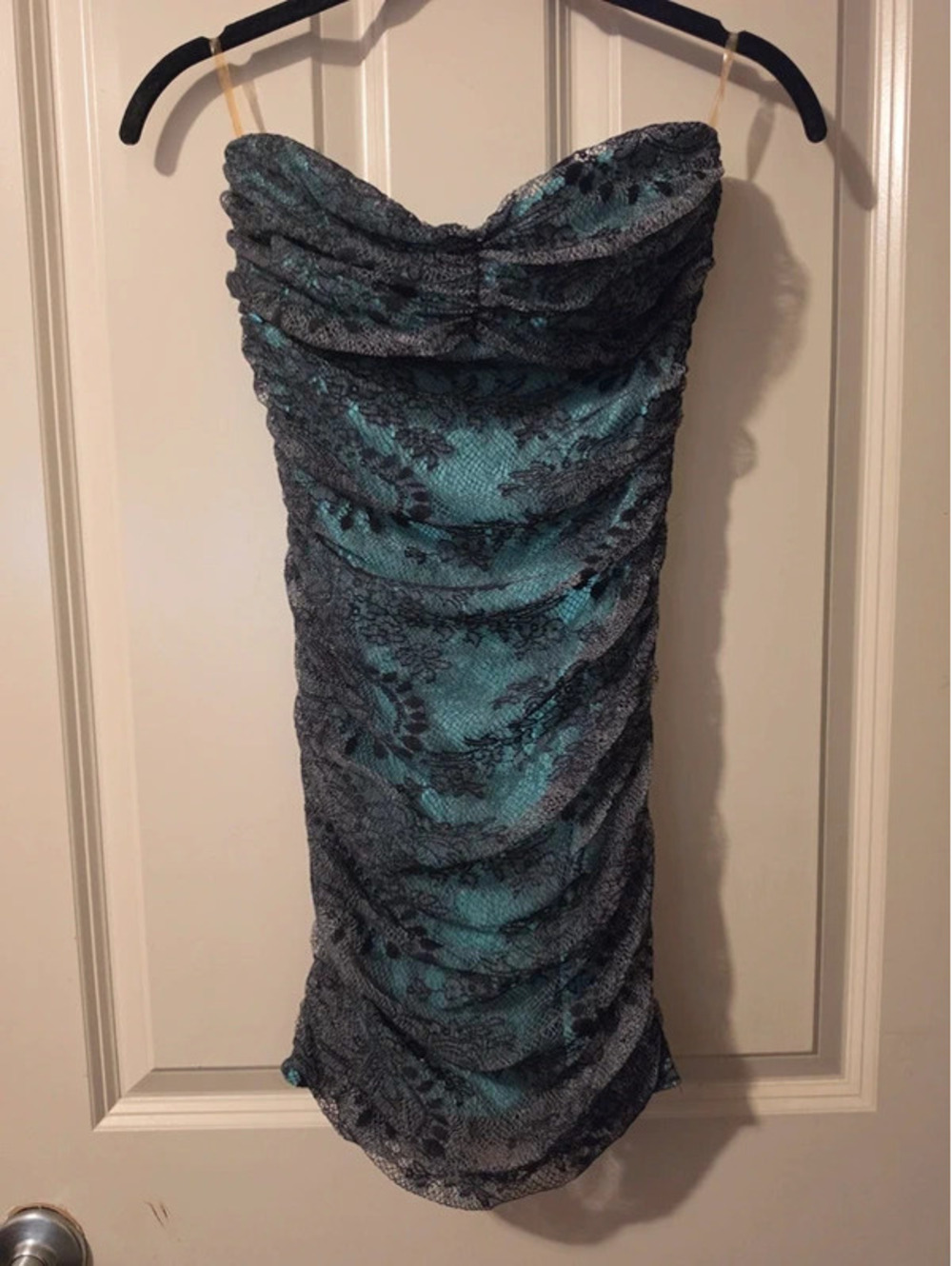 Freshine Strapless Mini Dress Small